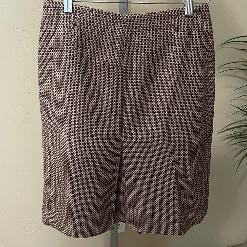 Ann Taylor Loft Skirt 2 Wool Blend Lined Business Casual